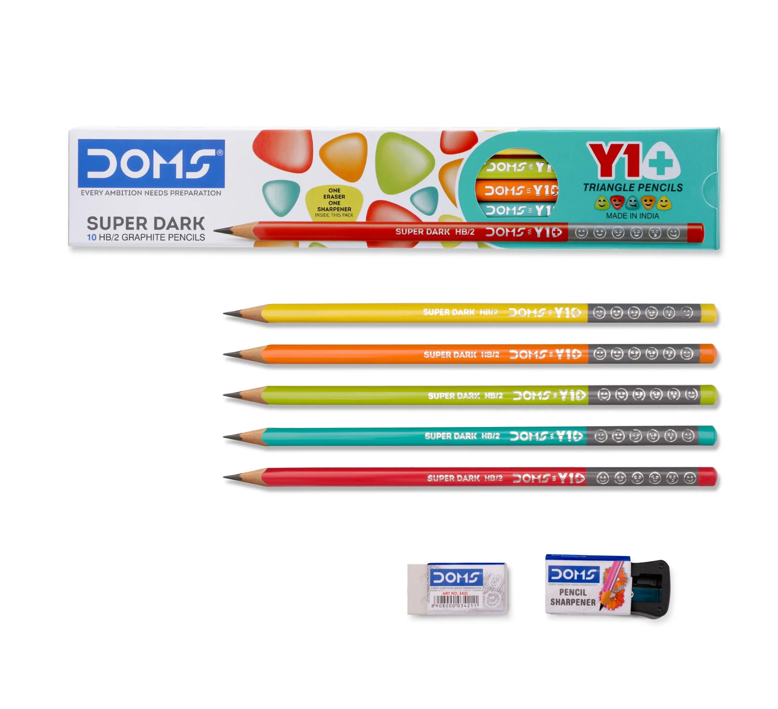 DOMS PENCIL 7046 Y1+ PENCIL DOMS PENCIL 7046 Y1+ PENCIL
